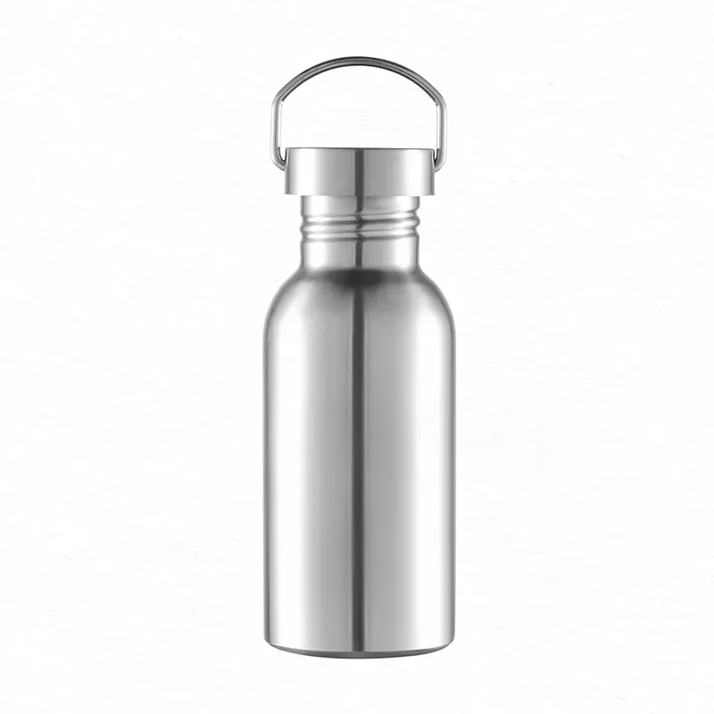 Czarna sportowa butelka na wodę